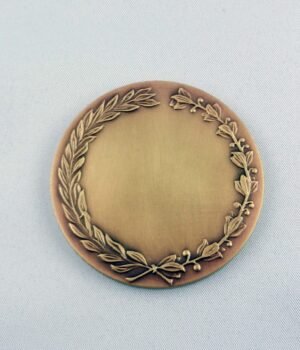 médaille couronne 60 mm