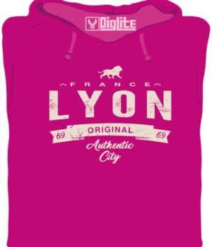 sweat-shirt Lyon rose