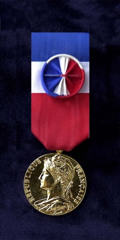 médaille travail 30 ans vermeil